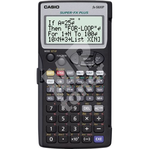 Kalkulačka Casio FX 5800 P 1