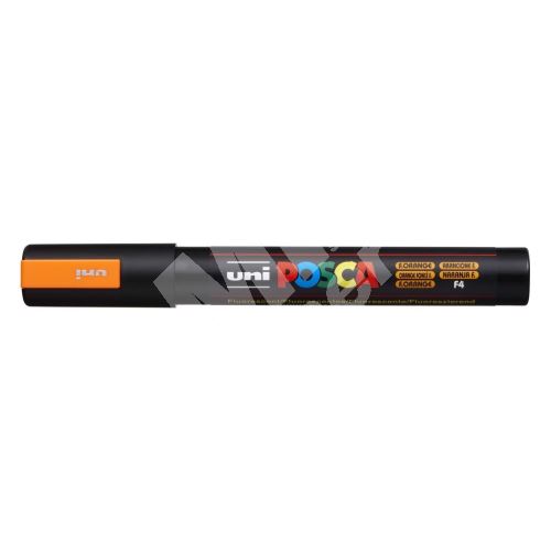 Uni Posca PC-5M akrylový popisovač, 2,5 mm, fluo-oranžový 1