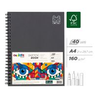 Skicovací blok Carioca Plus, A4, 160g, 40 listů Skicovací blok Carioca Plus, A4, 160g, 40 listů