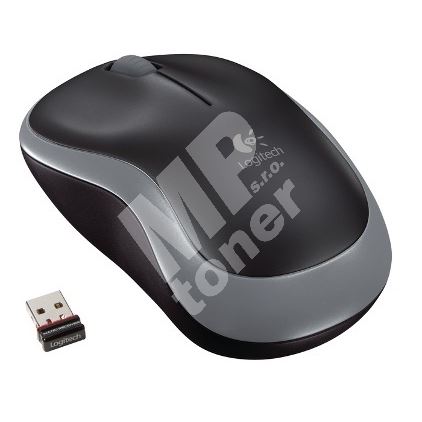 Logitech myš Wireless Mouse M185 nano, šedá 1