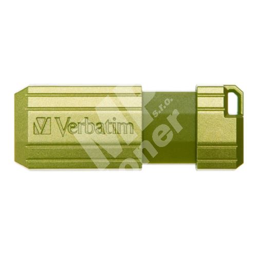 32GB Verbatim Store n Go PinStripe, USB flash disk 2.0, 49958, zelený 1
