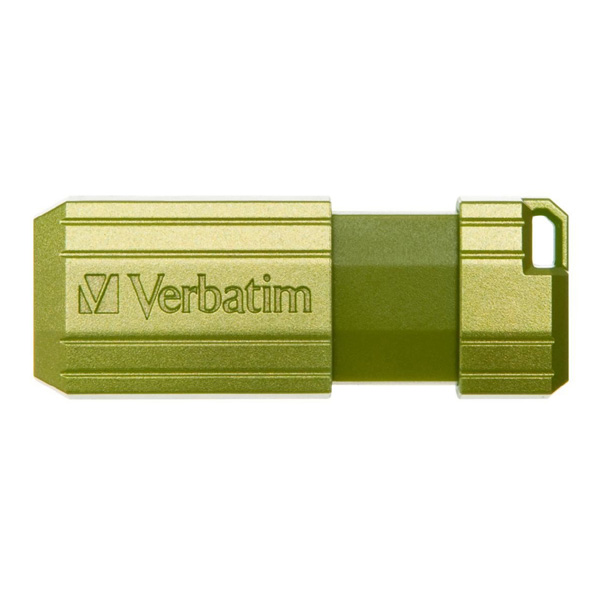 32GB Verbatim Store'n'Go PinStripe, USB flash disk 2.0, 49958, zelený