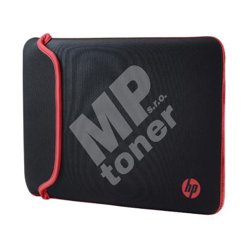 Sleeve na notebook HP 14, Reversible, červený/černý z neoprenu, oboustranný 1