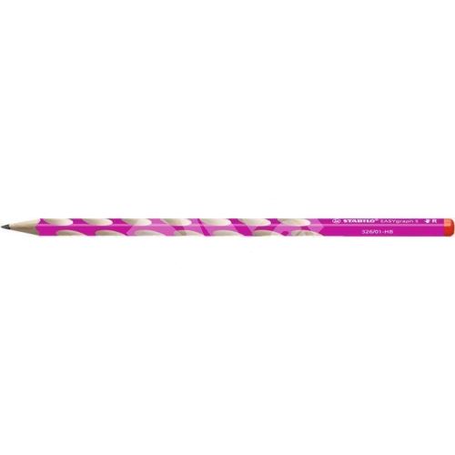 Grafitová tužka Stabilo EASYgraph, růžová, HB, tenká, pro praváky 1