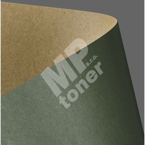 Kreativní papír Kraft, zelený, 275g, 20ks 1