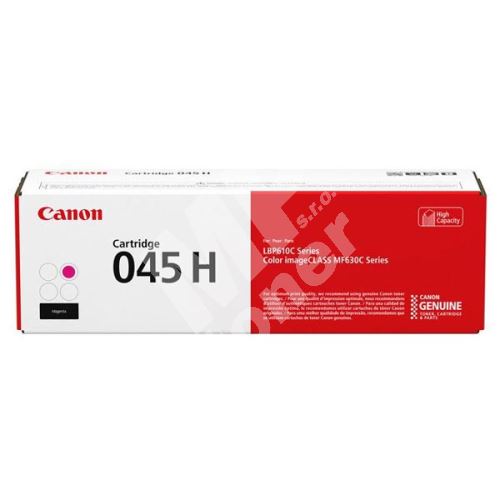Toner Canon 045H, magenta, 1244C002, originál 1