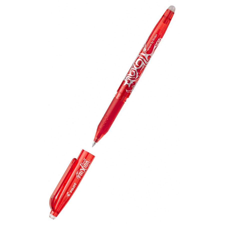 Kuličkové pero Pilot Frixion Ball, gumovatelné, červená, 0,5 mm