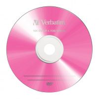 Verbatim DVD-R, DataLife PLUS, 4,7 GB, Colour, slim box, 43557, 16x, 5-pack 2 (1)