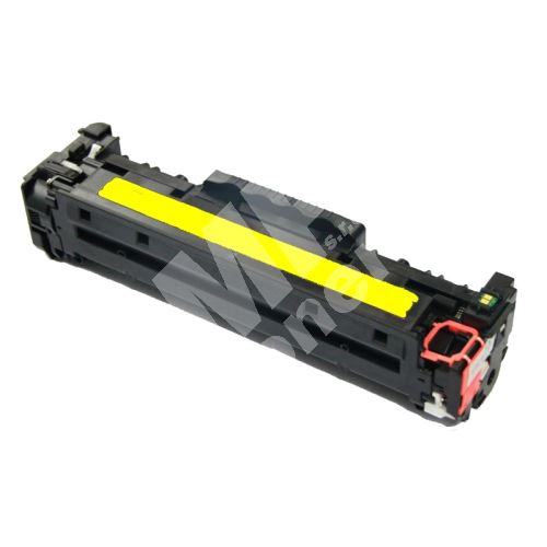 Toner HP CE412A, yellow, renovace 1