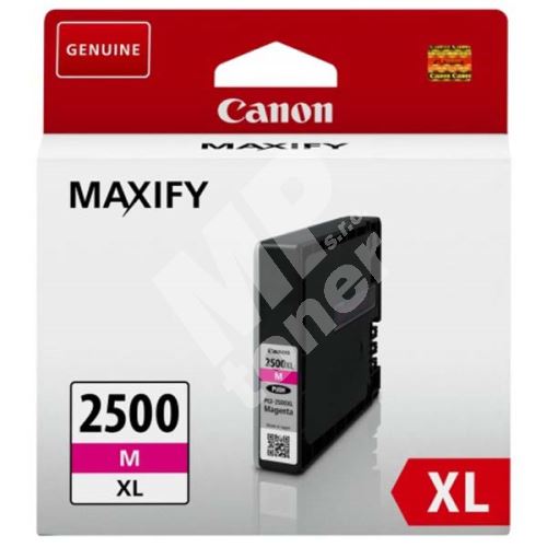 Cartridge Canon PGI-2500XL, magenta, 9266B001, originál 1