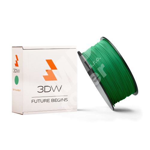 Tisková struna 3DW (filament) ABS, 1,75mm, 1kg, zelená 1