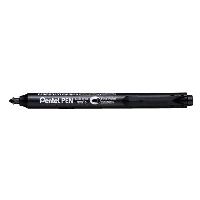 Pentel Pen Slim Type NXS15, popisovač, černý 1 (1)