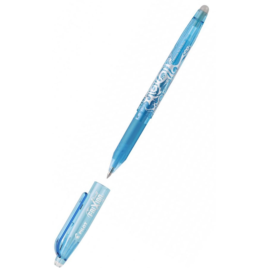 Kuličkové pero Pilot Frixion Ball, gumovatelné, světle modrá, 0,5 mm