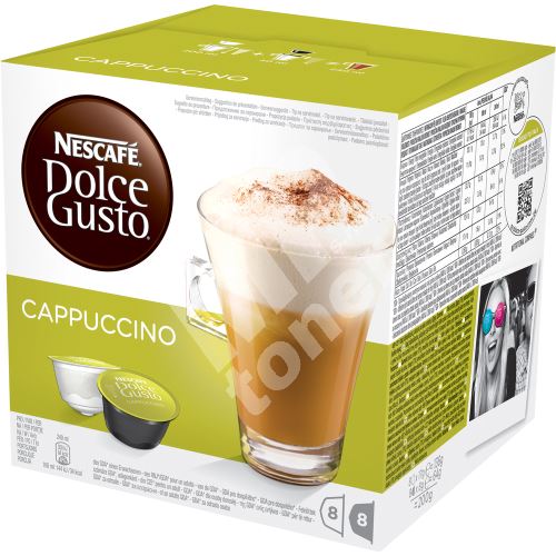 Kapsle Dolce Gusto Cappuccino, 8+8ks 1