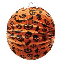 Lampion kulatý 26x22,5 cm Halloween