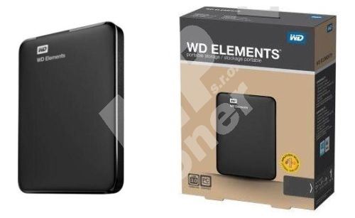 WD 750GB Elements Portable, Externí HDD 2.5" USB 3.0, černý 1