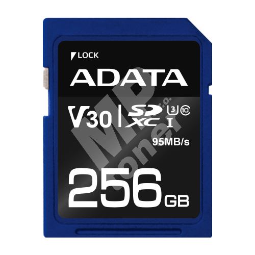 ADATA SDXC 256GB UHS-I U3 V30S 95/60MB/s 1
