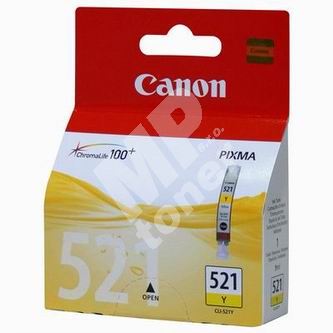 Cartridge Canon CLI-521Y, yellow, originál 1