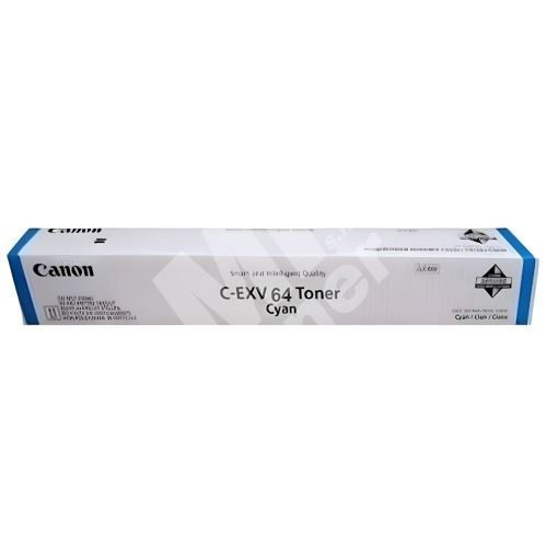 Toner Canon C-EXV64, C3930i, cyan, 5754C002, originál 1