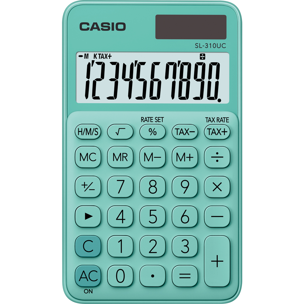 Kalkulačka Casio SL 310 UC GN, zelená