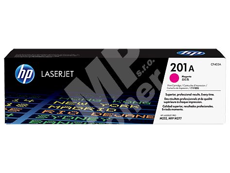 Toner HP CF403A, magenta, 201A, originál 1