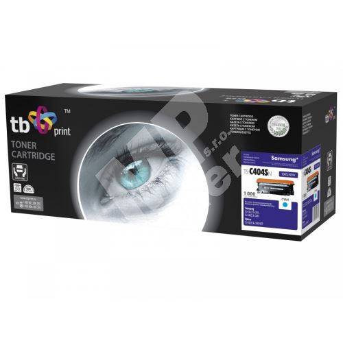TB toner kompatibilní s Samsung CLT-C404S, new,1000, Cyan 1