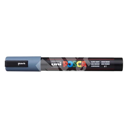 Uni Posca PC-5M akrylový popisovač, 2,5 mm, břidlicově šedý 1
