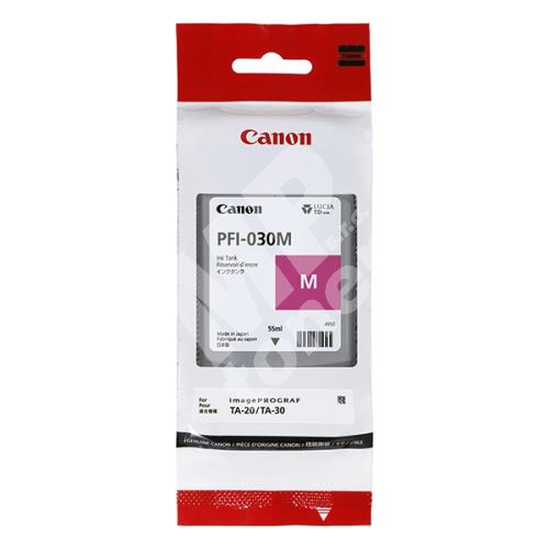 Cartridge Canon PFI-030M, magenta, 3491C001, originál 1
