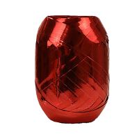 Stuha vázací Luma 20m, metal červená