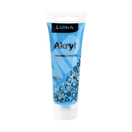 Barvy akrylové Luma, nebesky modrá, 75ml 1