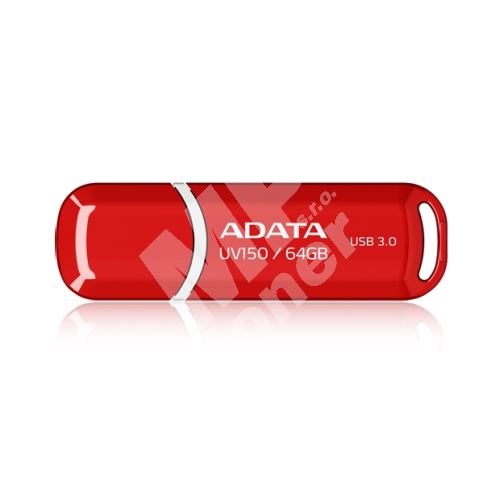 ADATA 64GB UV150, USB flash disk 3.0, červená 1