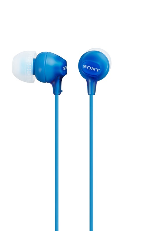 Sluchátka Sony MDR-EX15LP, modré
