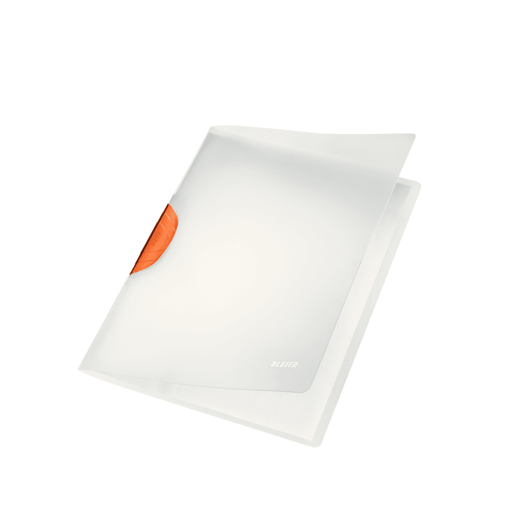 Desky s klipem Leitz ColorClip Magic, oranžový klip