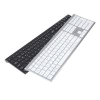 Klávesnice Powerton UltraSlim, integrovaná, CZ/SK, Multi-Device typ 2.4 GHz, stříbrná 7 (6)