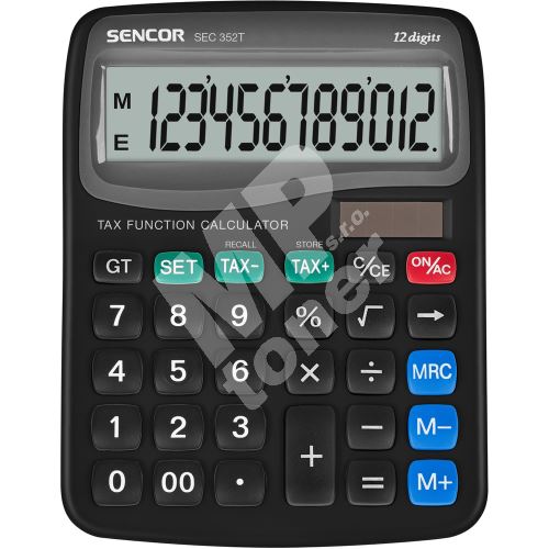 Kalkulačka Sencor SEC 352T/12 1
