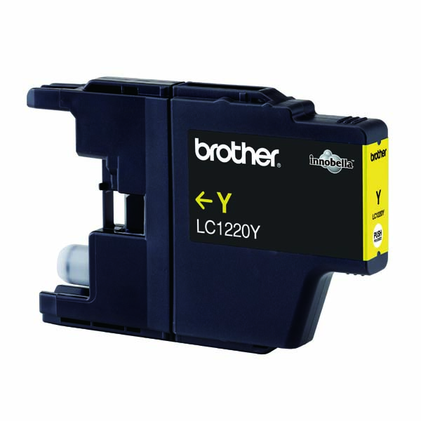 Inkoustová cartridge Brother LC-1220Y, DCP-J925 DW, yellow, originál