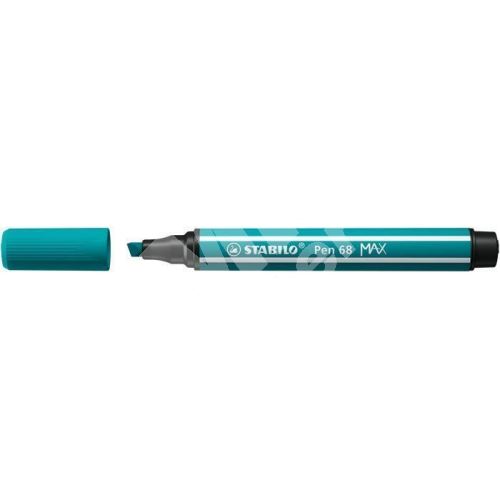 Fix Stabilo Pen 68 MAX, 1-5 mm, tyrkysově modrá 1