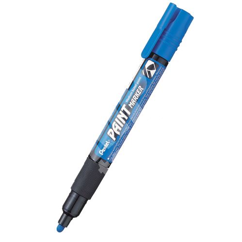 Pentel MMP20 Paint Marker, lakový popisovač, modrý 9