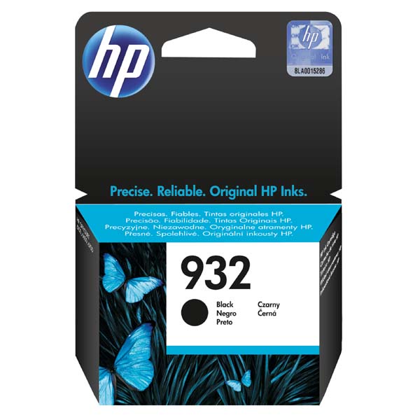 Inkoustová cartridge HP CN057AE, black, No.932, originál