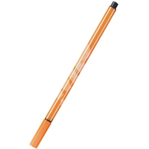 Fix, 1 mm, STABILO Pen 68, oranžovočervená 1