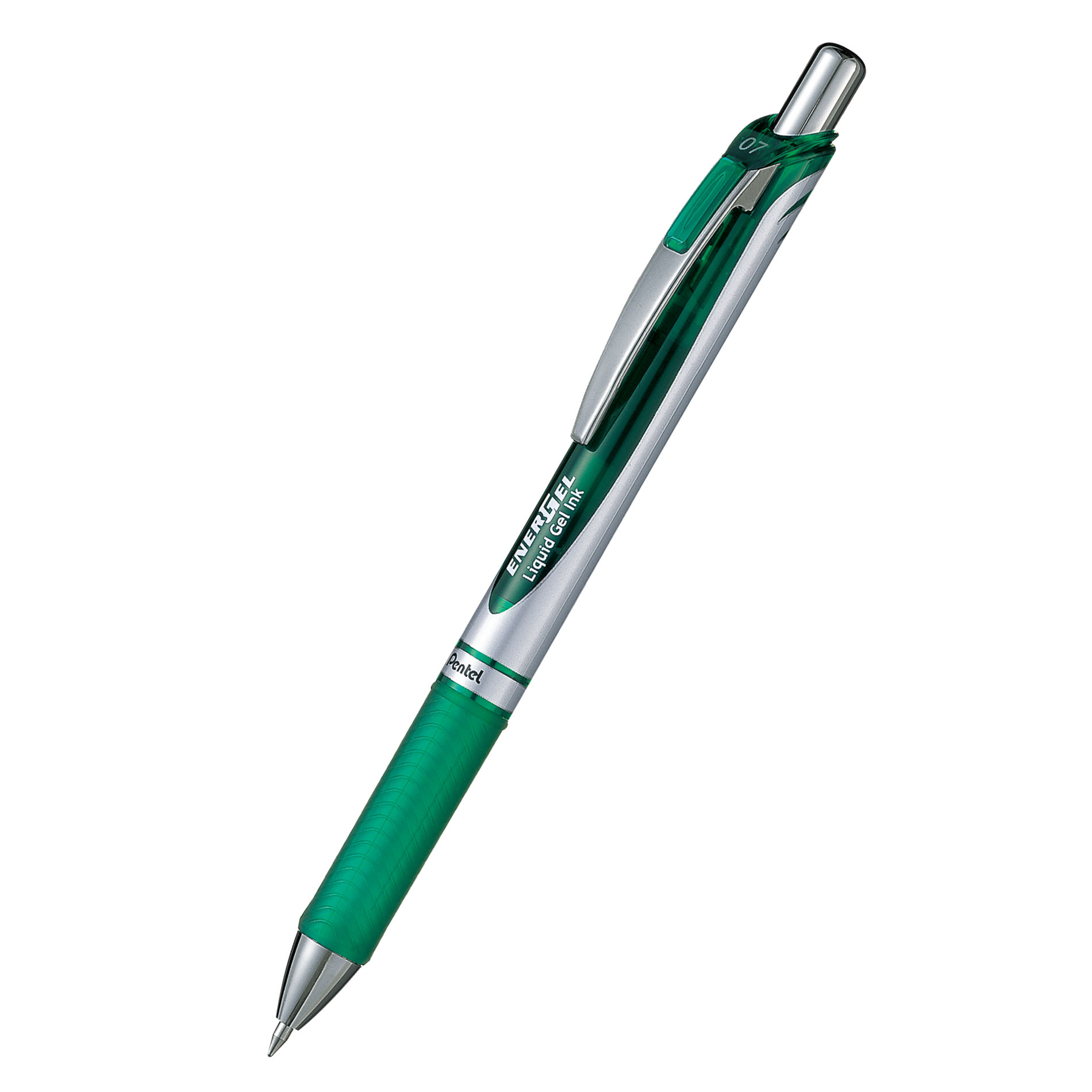 Kuličkové pero Pentel EnerGel BL77, 0,7mm, zelené