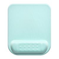 Podložka pod myš a zápěstí Powerton Ergoline Pastel Edition, ergonomická, pěnová, mint Podložka pod myš a zápěstí Powerton Ergoline Pastel Edition, ergonomická, pěnová, mint