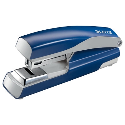 Stolní sešívač Leitz NeXXt 5505, ploché sešívání, modrý