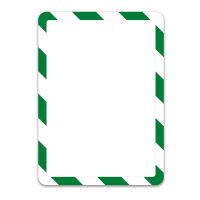 Bezpečnostní magnetický rámeček djois Magneto, A4, samolepící, zeleno-bílý, 2 ks Bezpečnostní magnetický rámeček djois Magneto, A4, samolepící, zeleno-bílý, 2 ks