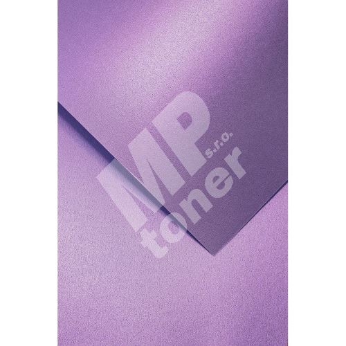 Ozdobný papír Millenium, fialový, 220g, 20ks 1