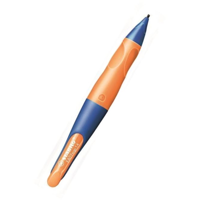 Mechanická tužka STABILO EasyErgo Start, modrá/oranžová, pro leváky, 1,14mm