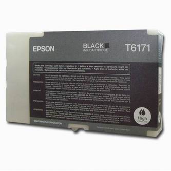 Inkoustová cartridge Epson C13T617100, B500, B500DN, B300, černá, HC, originál