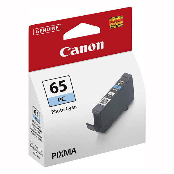 Inkoustová cartridge Canon CLI-65PC, 4220C001, Photo Cyan, originál