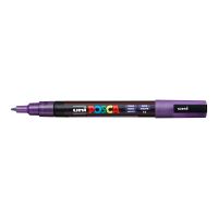 Akrylový popisovač Uni Posca PC-3ML, 0,9-1,3 mm, třpytivě fialový