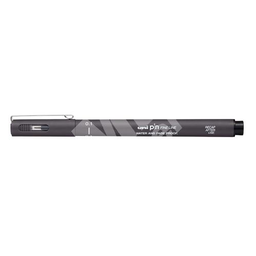 Uni Pin liner 0,1 mm, PIN01-200, tm. šedý 1